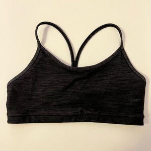 Lululemon Flow Y bra (black, size 6)
